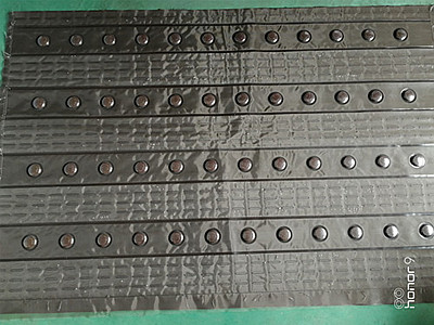 玉石床墊高頻機(jī)熱合樣品